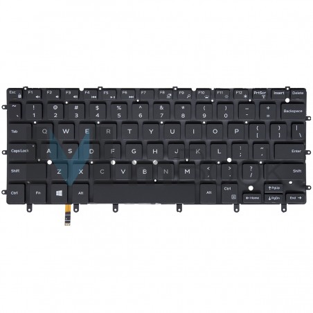 Teclado para Dell P41F001 Layout US