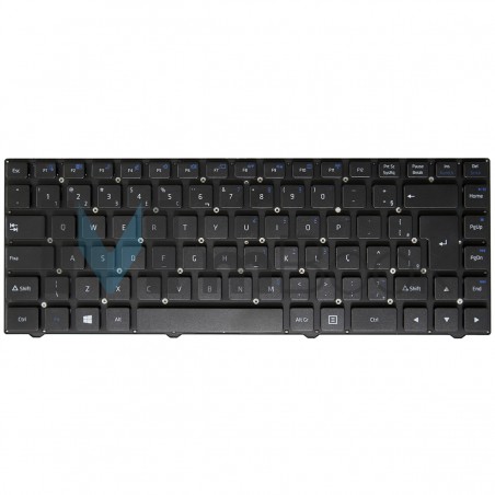 Teclado p/ notebook compatível PN 11084618 Sem moldura