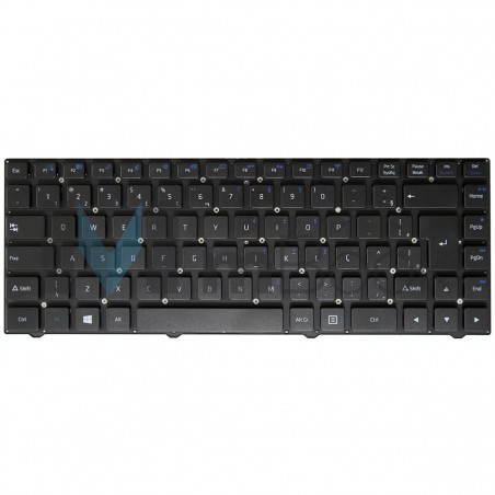 Teclado p/ notebook compatível PN 11084618 Sem moldura