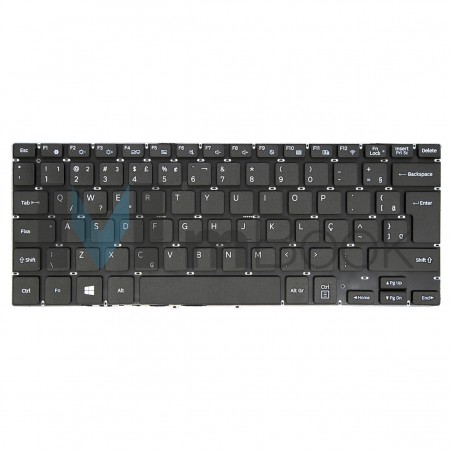 Teclado para Samsung compatível com PN 9Z.NC4SN.11B