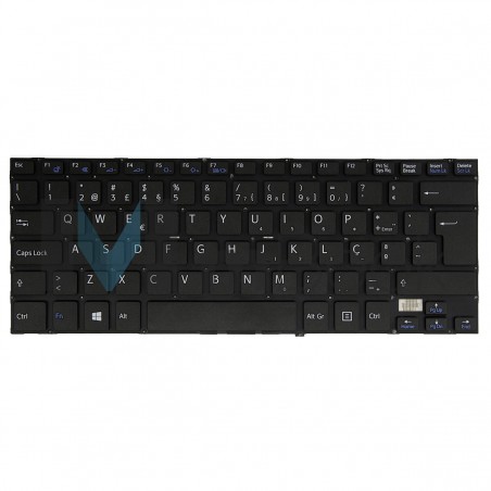 Teclado para Sony Vaio SVF14A16CXS Layout PO