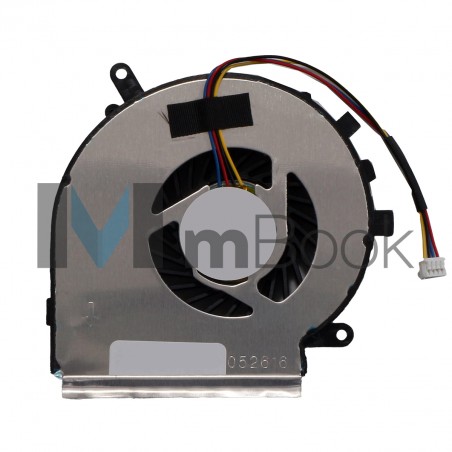 Cooler Fan Ventoinha do CPU para MSI GV62 8RC 4 pinos