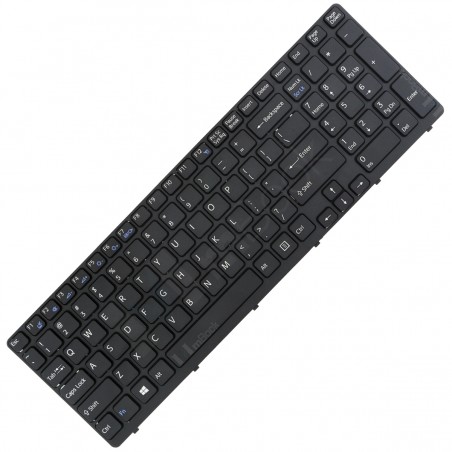 Teclado P/ Sony Vaio Sve15113fxs Sve15112fxs Preto C/ Frame