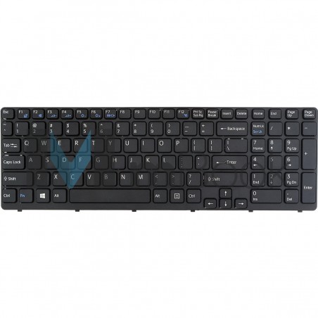 Teclado P/ Sony Vaio Sve15113fxs Sve15112fxs Preto C/ Frame