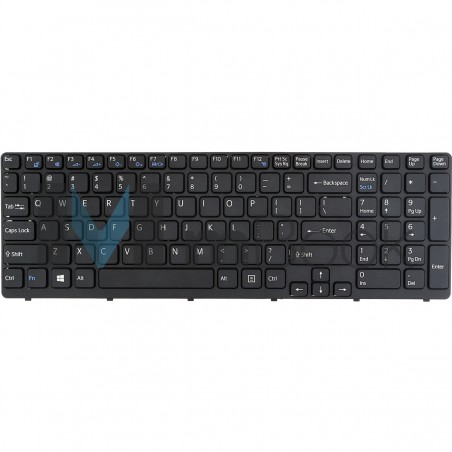 Teclado P/ Sony Vaio Sve15113fxs Sve15112fxs Preto C/ Frame