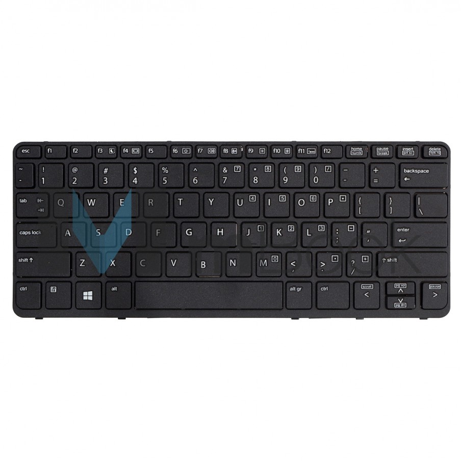 Teclado para HP Elitebook compatível c/ NSK-CR1BV Sem PS