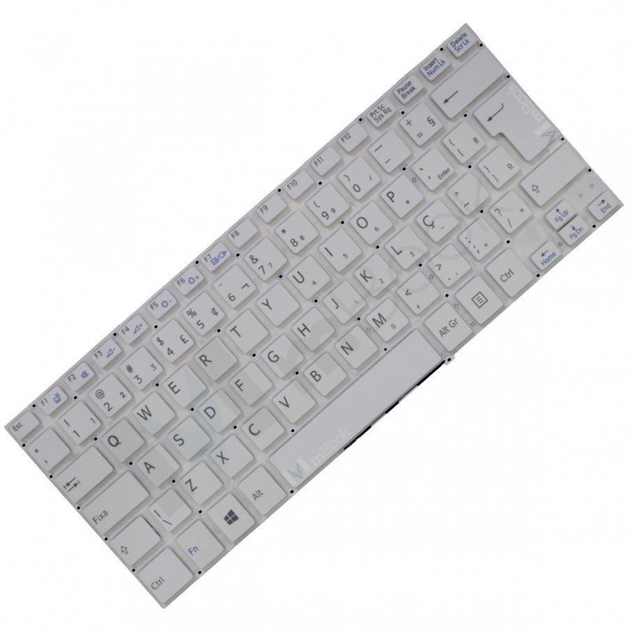 Teclado Pra Sony Vaio Svf1421acxw, Svf1421bpxb Branco