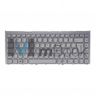 Teclado pra Sony Vaio VGN-FW130EW, VGN-FW130N Frame Prata