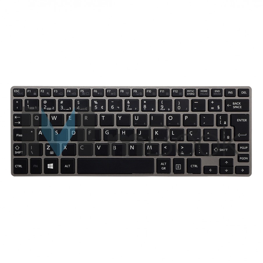 Teclado para Toshiba Portege Z30-A-12U BR com Ç