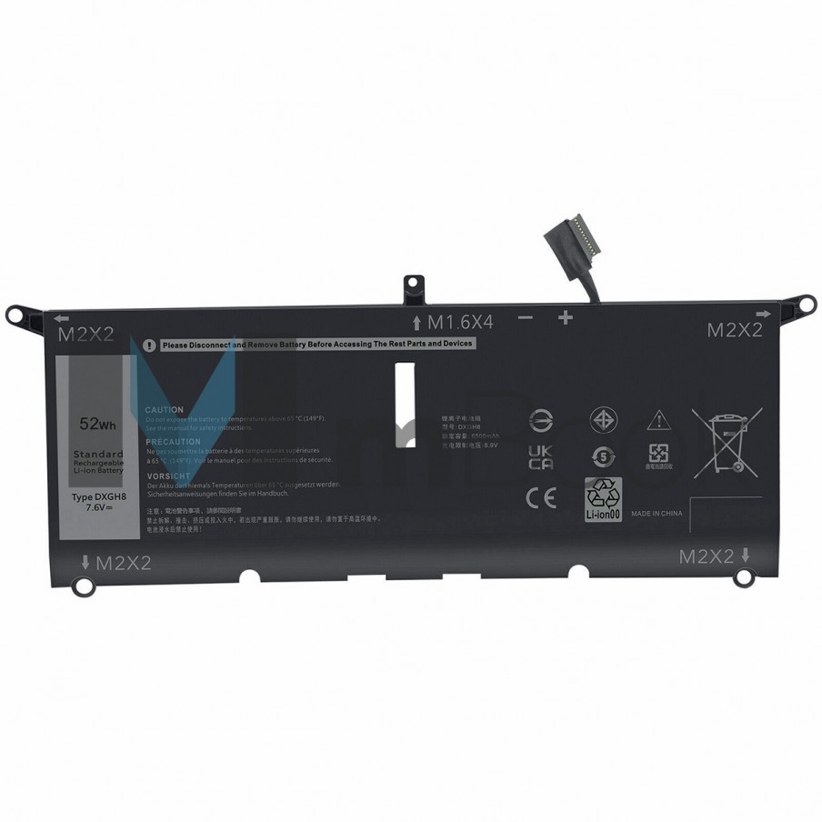 Bateria para Dell XPS 13 9370 2018 Series