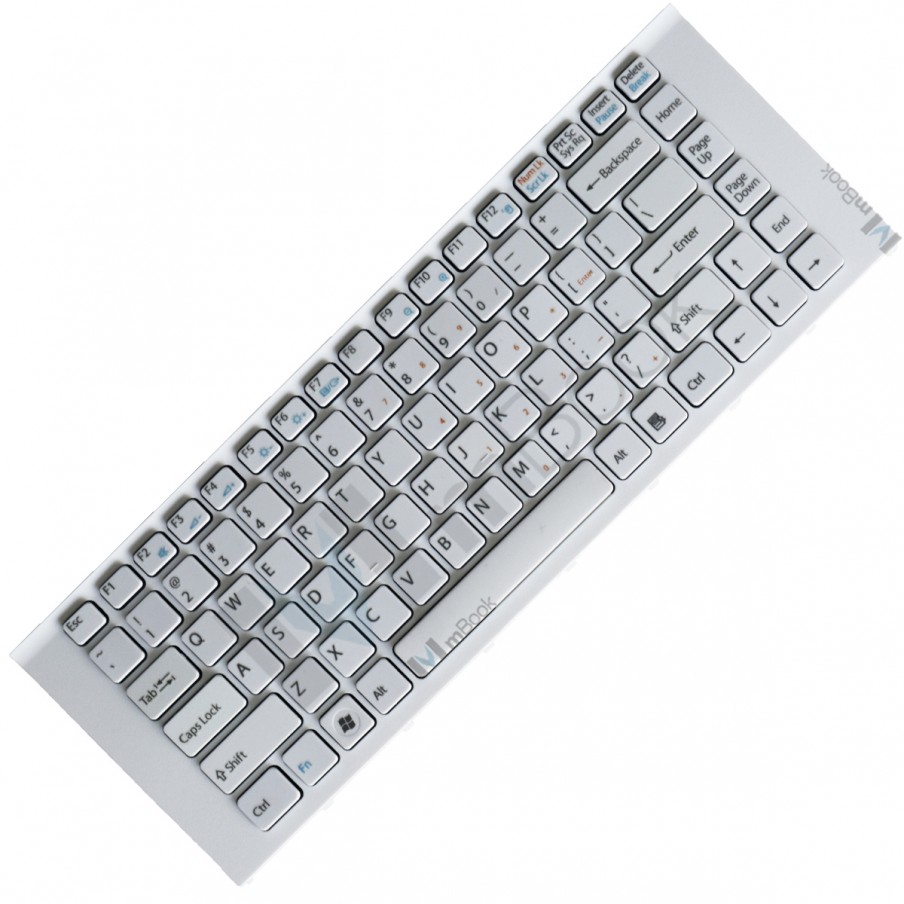 Teclado Sony Vaio Vpc-ea1afj Vpc-ea1s Vpc-ea1s1e/g Branco