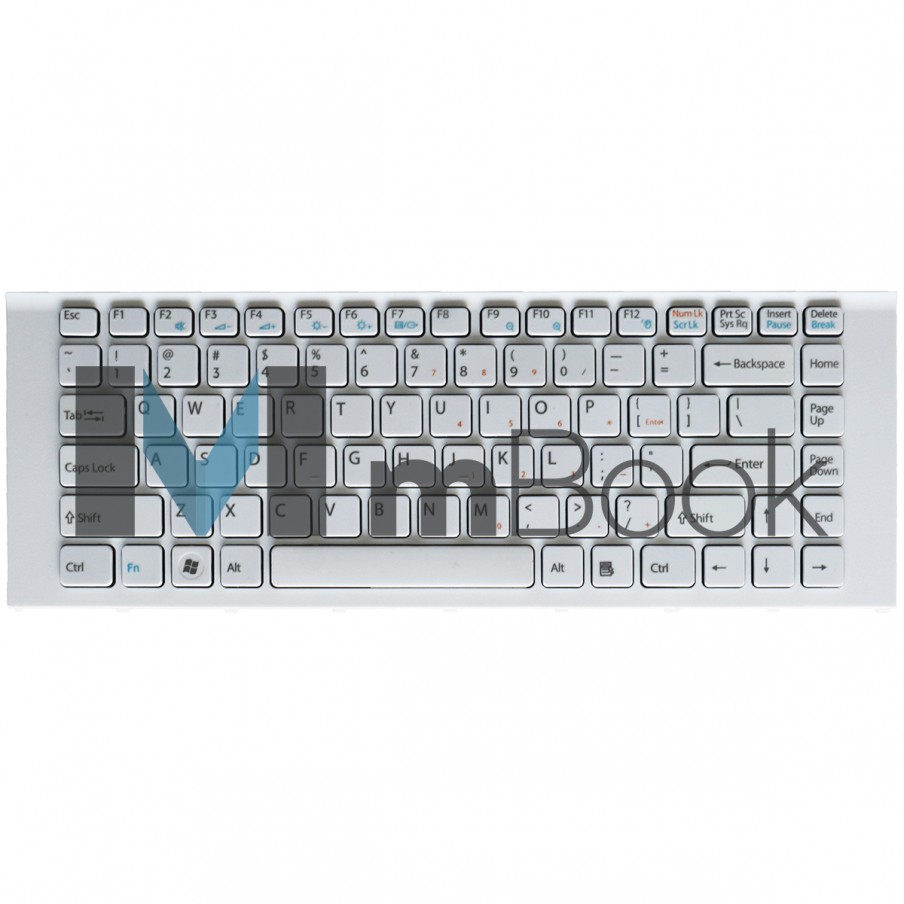 Teclado Sony Vaio Vpc-ea1afj Vpc-ea1s Vpc-ea1s1e/g Branco