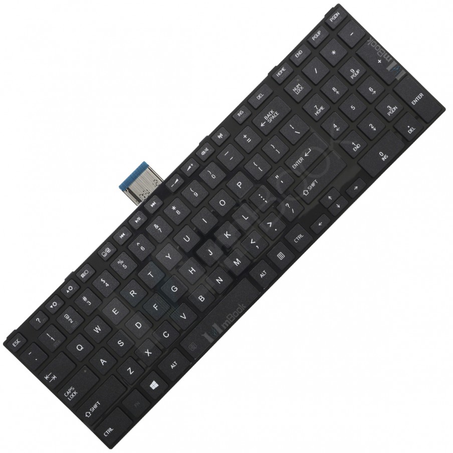 Teclado pra Toshiba Satellite S50-AST2NX1, S55D-A Layout US