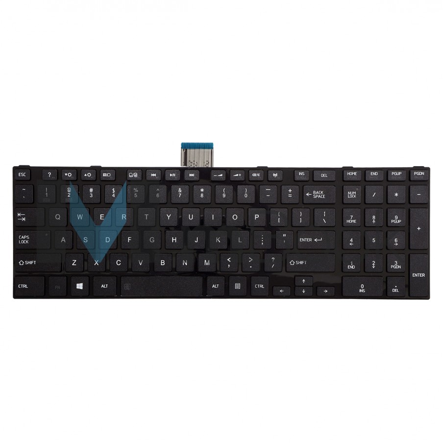 Teclado pra Toshiba Satellite S50-AST2NX1, S55D-A Layout US