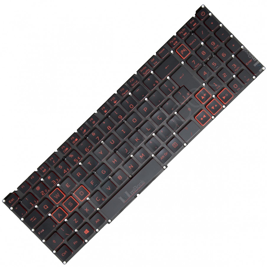 Teclado para Acer Nitro 5 AN517-52-5744 BR com LED