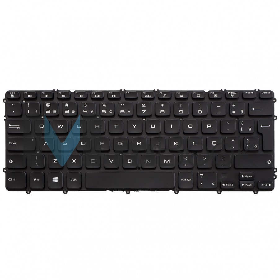 Teclado para Dell Precision M3800 BR Com LED