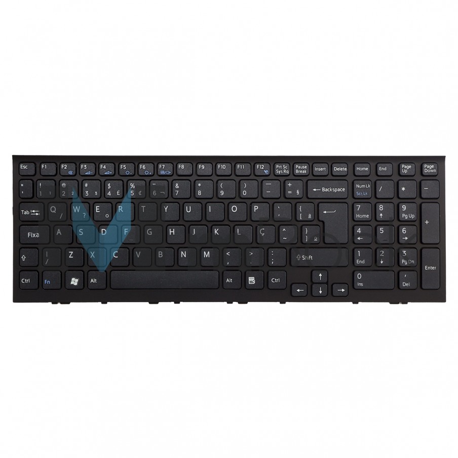 Teclado Sony 14833241 148915721 148927111 PCG-61611x Preto