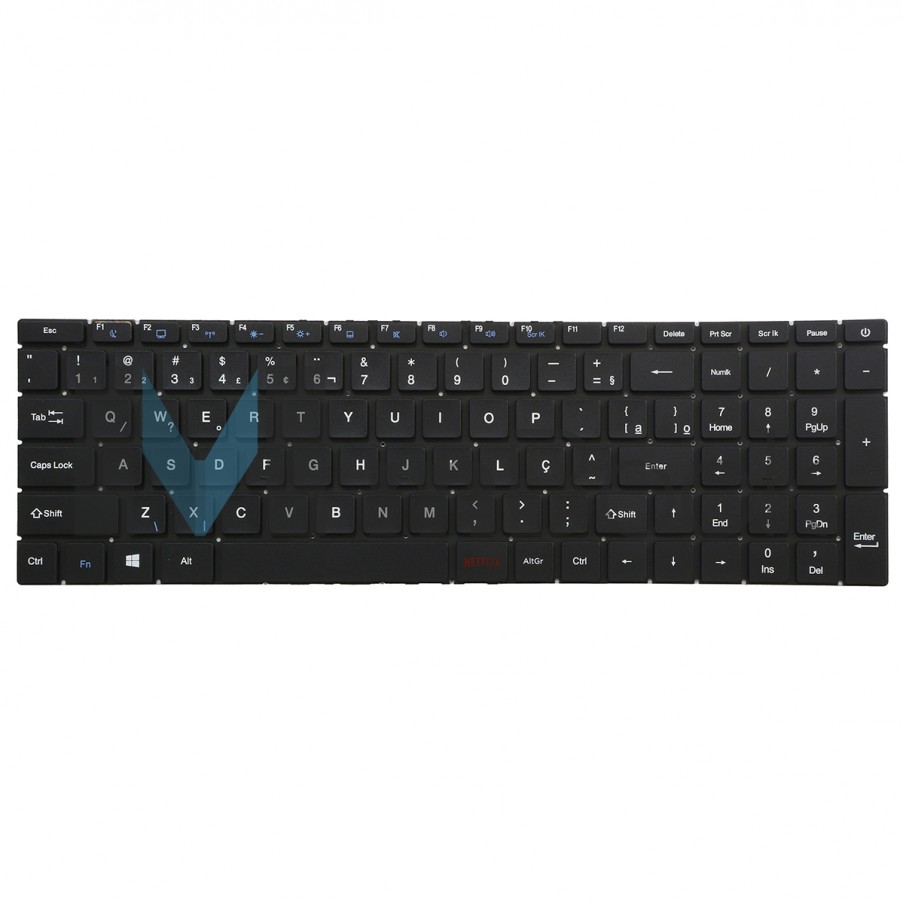 Teclado Para Notebook Compaq Presario Cq-29 CQ29 Br Netflix