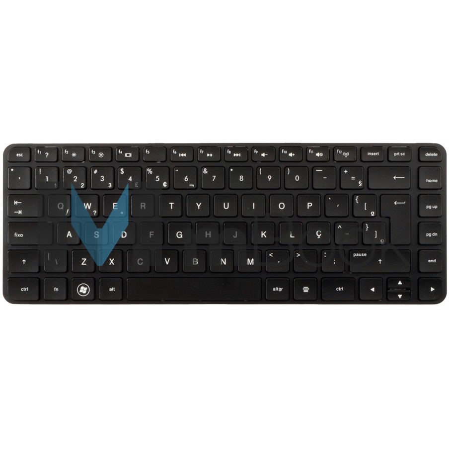 Teclado Hp G4-2214br G4-2000 673608-201 680555-201 C Moldura