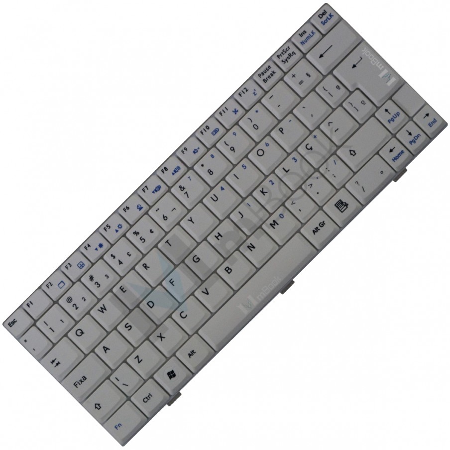 Teclado Positivo Mobo 1000 1050 1055 1070 1080 1090 Branco