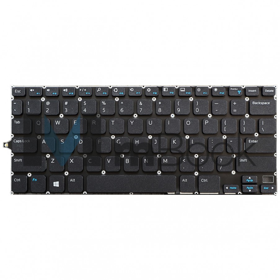 Teclado para Dell Inspiron 11 3158 11-3158 Layout US