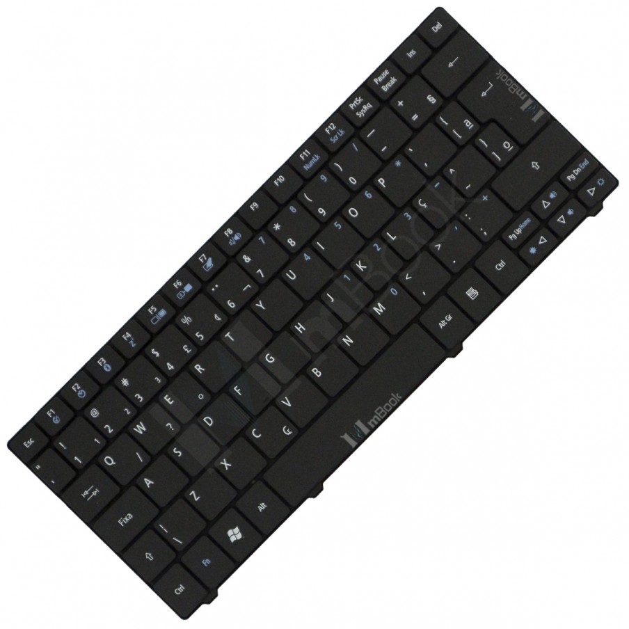 Teclado para Acer Ferrari One 200 Fo200 201 Series Br Abnt Ç