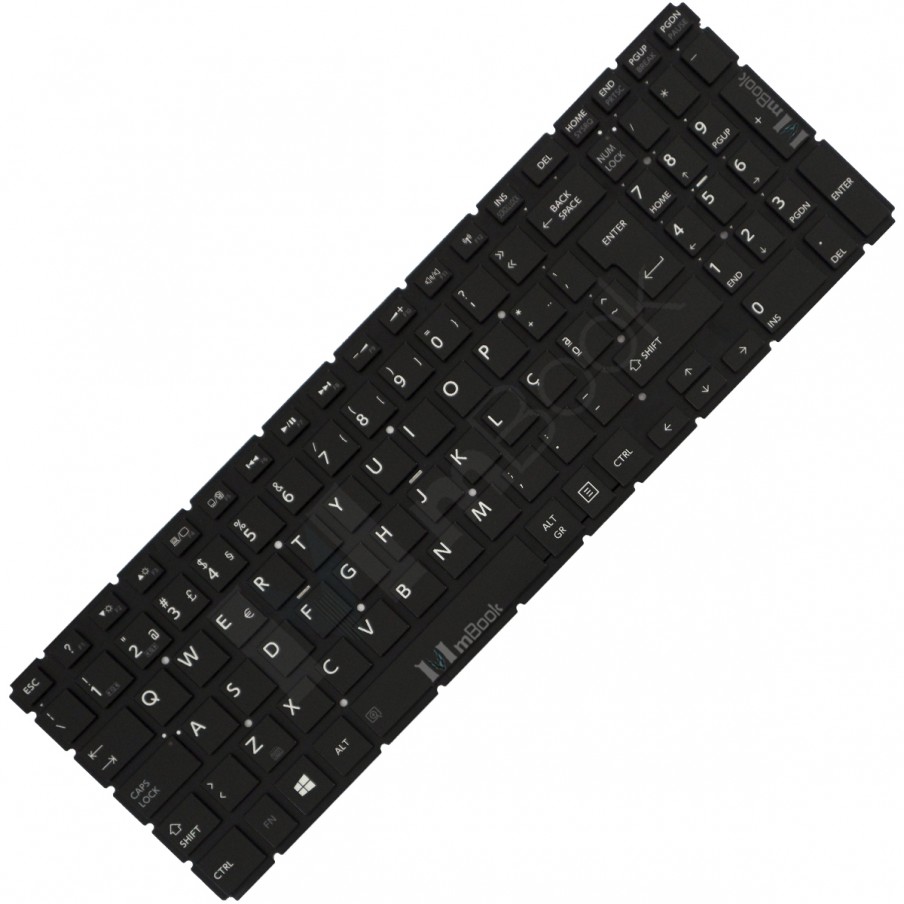 Teclado Toshiba Satellite L50-b L50-bbt2n22 C/ Led Ç