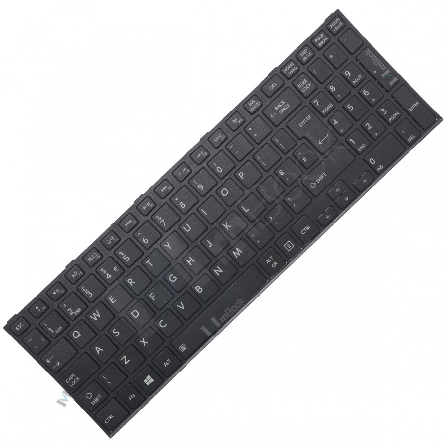 Teclado Toshiba Satellite C50-BBT2N22 C55T-B5149 C50-BST2 UK