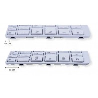 Teclado Sony Vaio Sve14112fxw Sve14114fxb Branco Com Frame