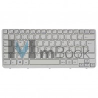 Teclado Sony Vaio SVE1411MFXW SVE14122CXB Branco Com Frame