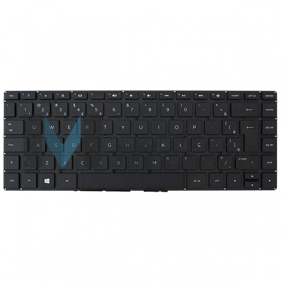 Teclado Para Hp 14-v 14v 14-v060br V140846BR1 Abnt Br Com Ç