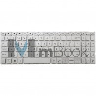 Teclado pra ASUS Vivobook X509F X509U US Prateado