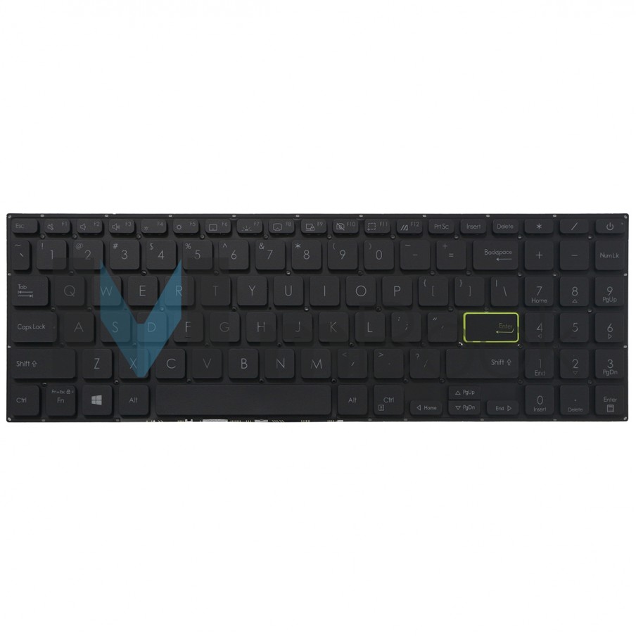 Teclado pra Asus VivoBook M513UA US com LED