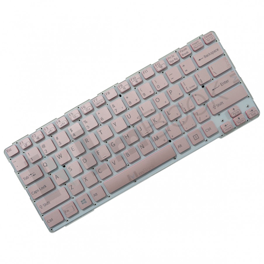 Teclado Para Notebook Sony Vaio Rosé Sve14a15fbw Layout US