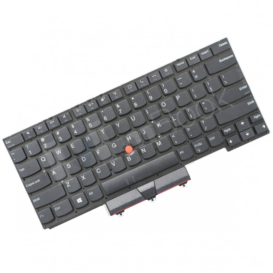 Teclado para Lenovo compatível com PN SN20W68401 Layout US