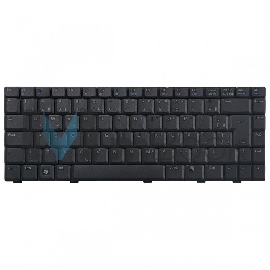 Teclado para ASUS W3 W3J F8 W3000 Layout BR com Ç