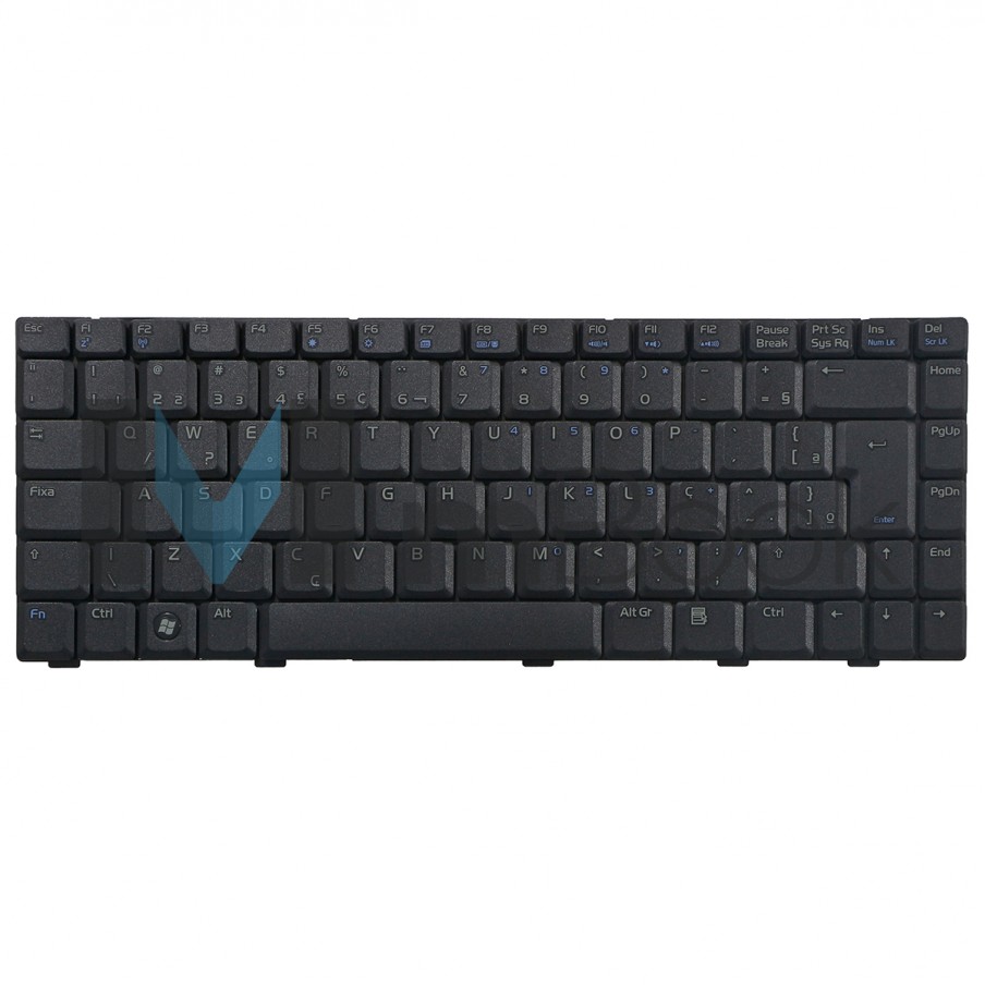 Teclado para ASUS W3 W3J F8 W3000 Layout BR com Ç