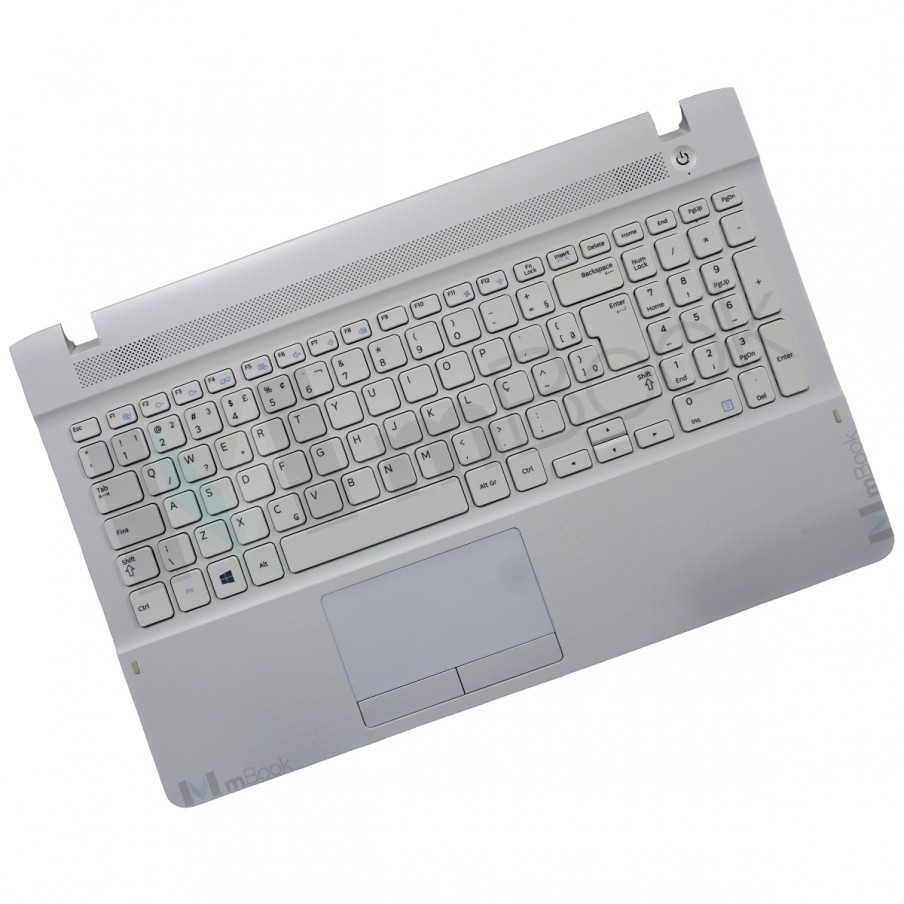 Teclado Palmrest Topcover p Samsung Ativ Book NP270E5E-KD1BR