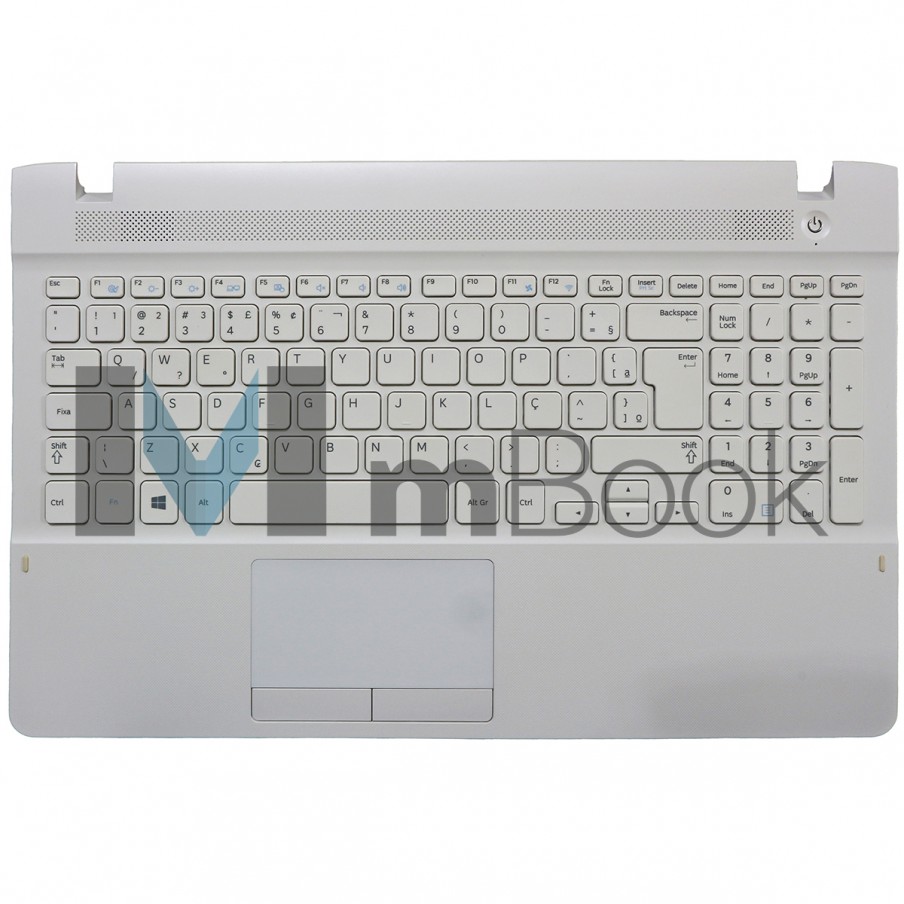 Teclado Palmrest Topcover p Samsung Ativ Book NP270E5E-KD1BR