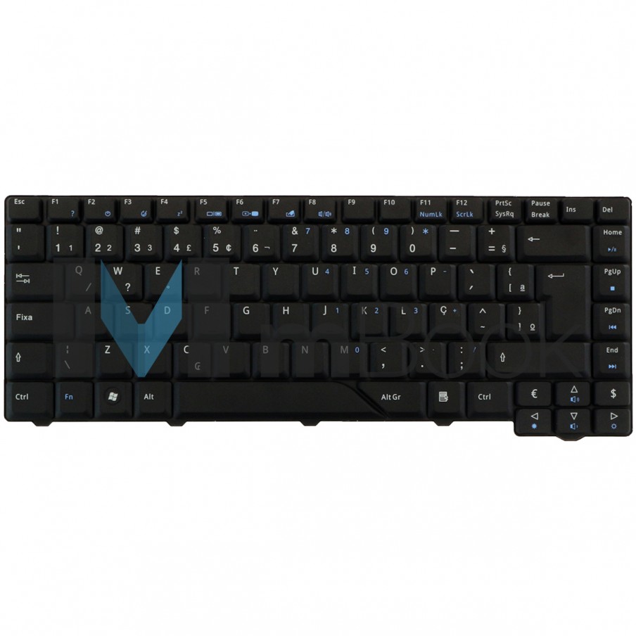 Teclado para Acer Aspire 5920 5930 6920 Preto