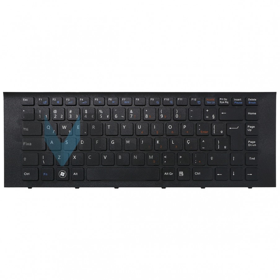 Teclado para Sony compatível com PN 9z.n7asw.01b