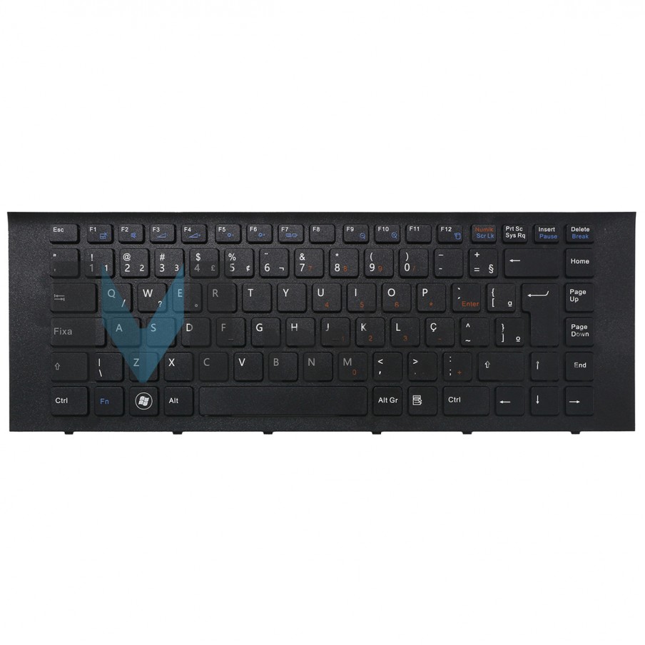 Teclado para Sony compatível com PN 9z.n7asw.01b