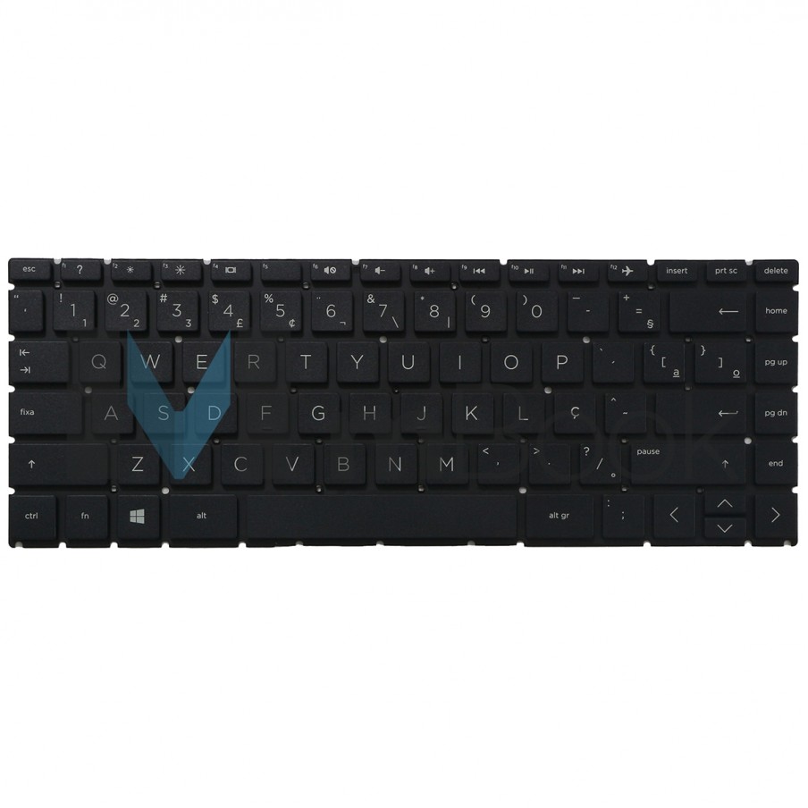 Teclado pra notebook HP 246 G7 ABNT BR com Ç