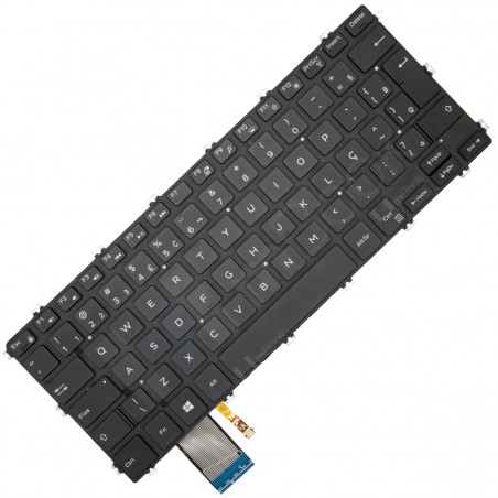 Teclado para Dell vostro 3481 BR com LED