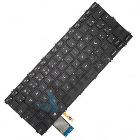 Teclado para Dell vostro 3481 BR com LED