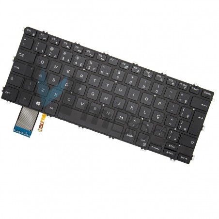 Teclado para Dell vostro 3481 BR com LED