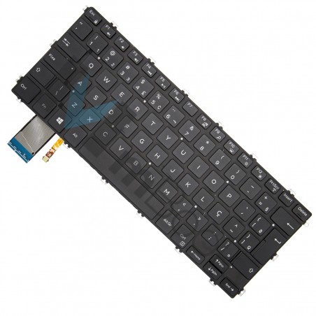 Teclado para Dell vostro 3481 BR com LED