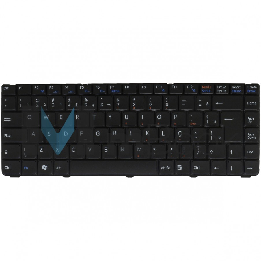 Teclado Sony Vaio Nsk-s6121 V072078as1 V072078bs1 Preto