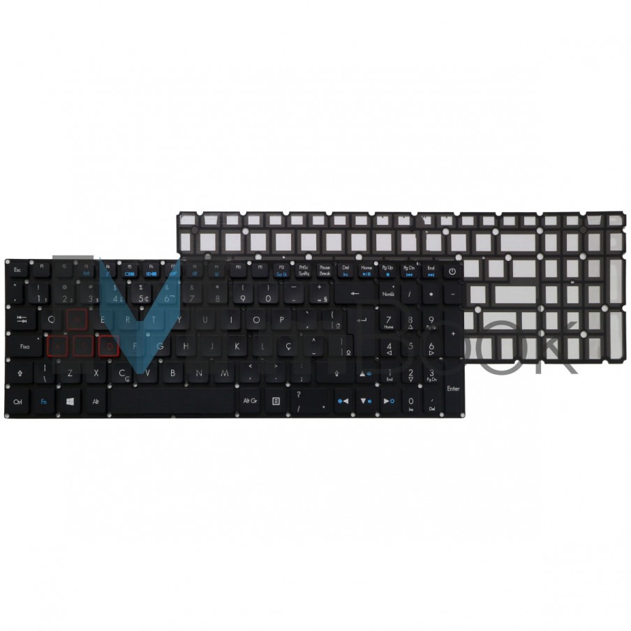 Teclado para Acer Aspire VX5-591G Series BR com Ç