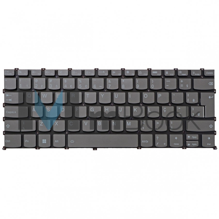 Teclado para Lenovo Ideapad Flex 5-14iil05 Com Leds